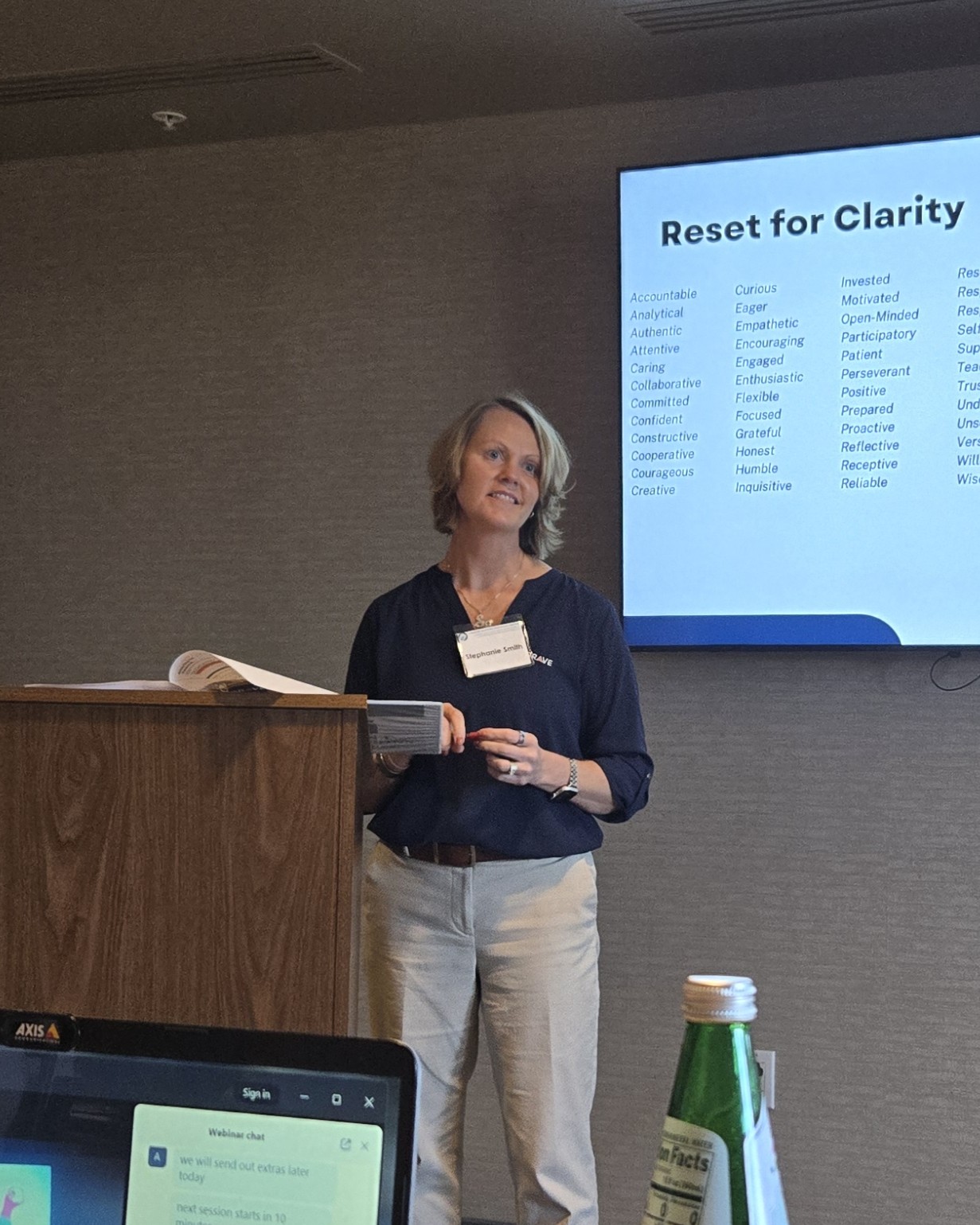 Professional grant discussion