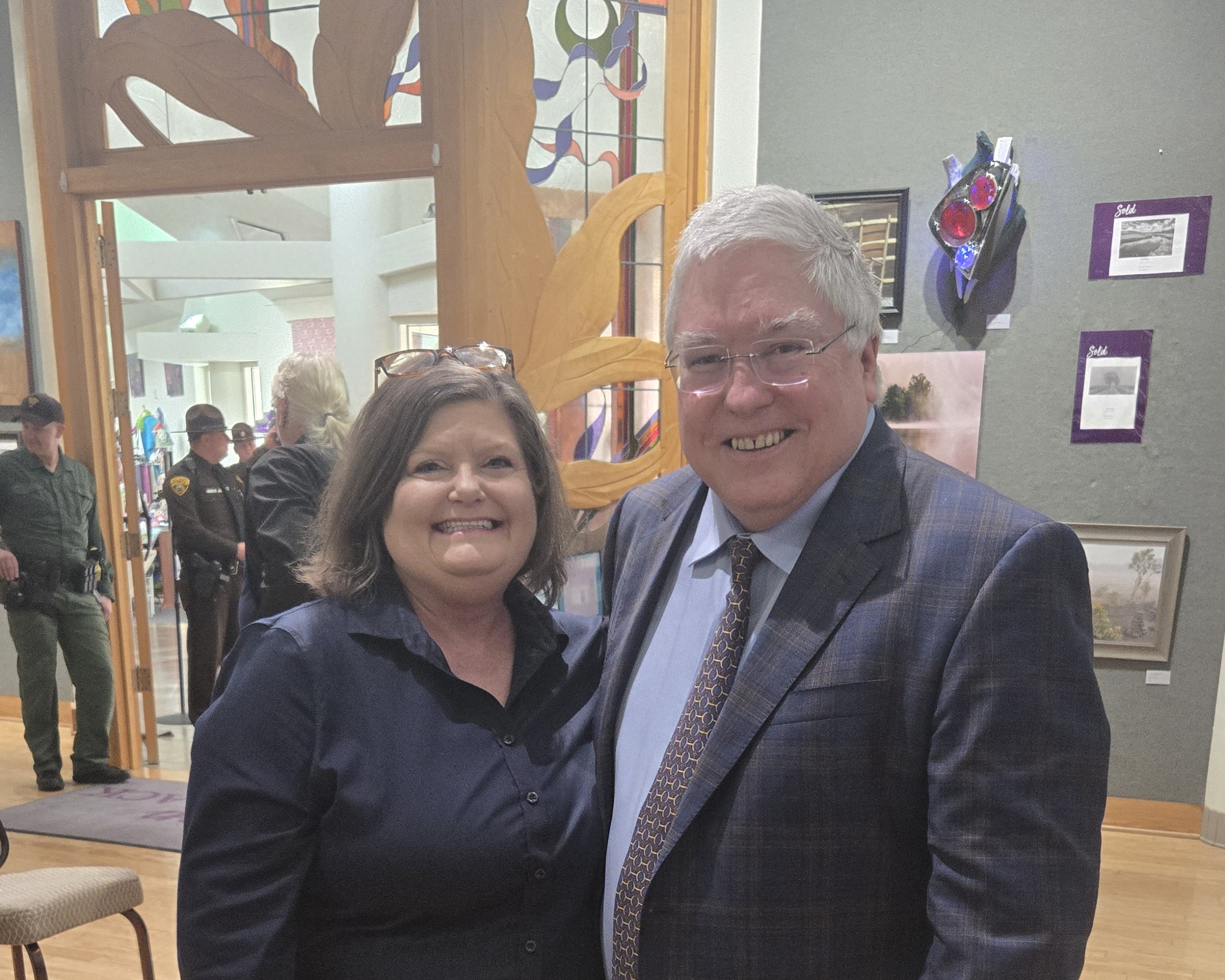 Team collaborating around a table